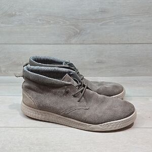 Hey Dude Men's Jo Suede Gray Shadow Chukka Boots Shoes Sz 13